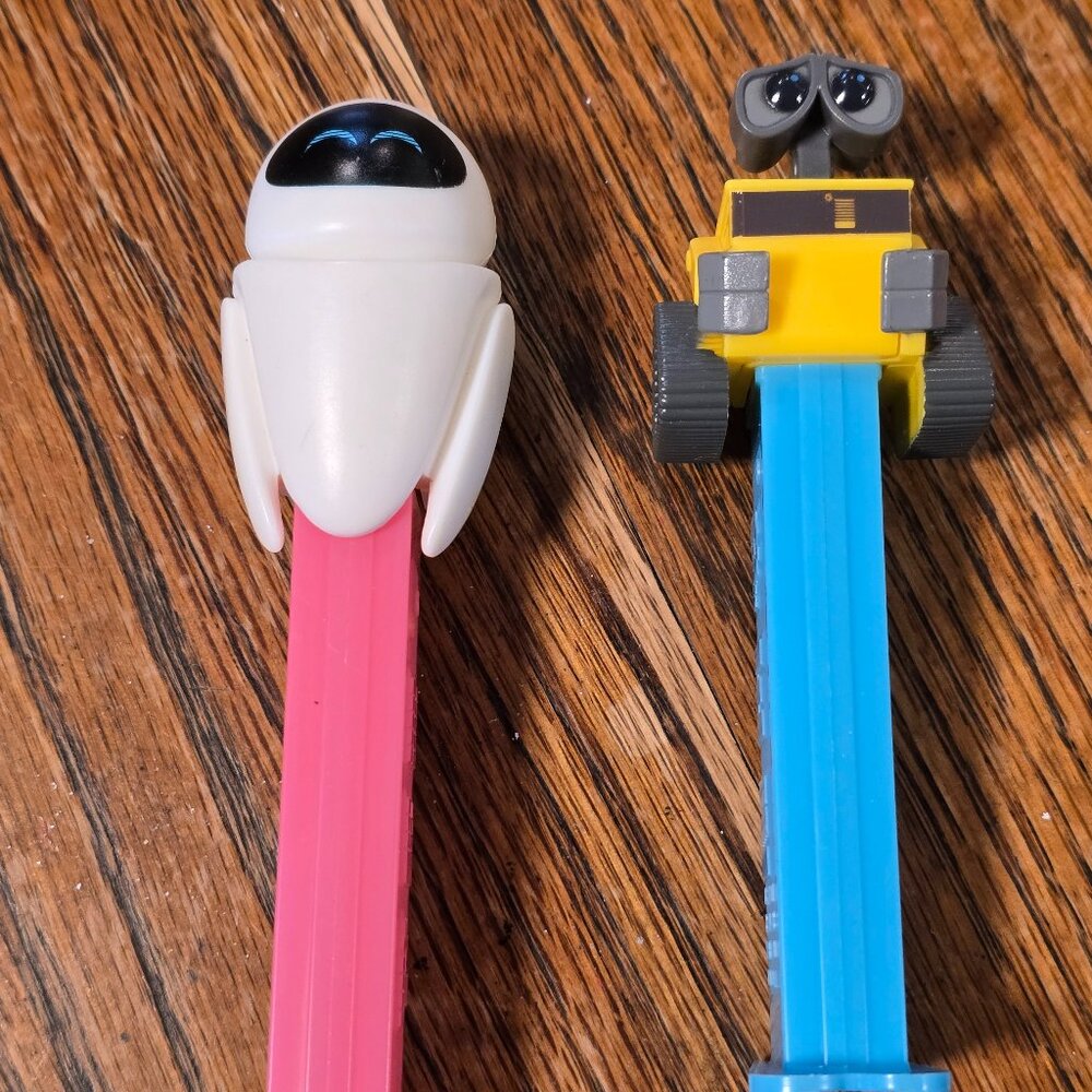 PEZ Wall E and EVE PEZ dispensers